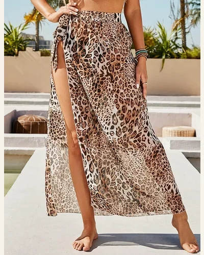 Summer Swimsuit Cover Up Beach Sarong Wrap Maxi, view 3