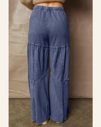 Casual Pants Patchwork Trousers, view 3