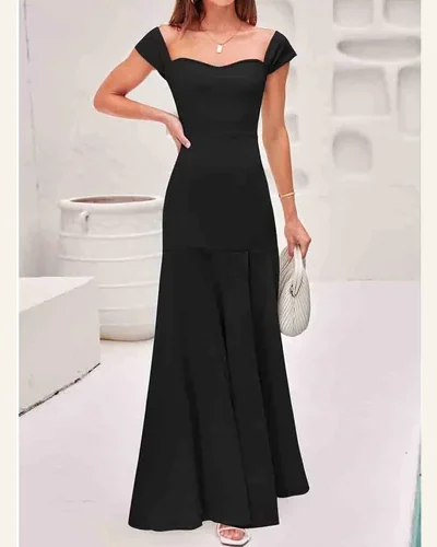 Off Shoulder Bodycon Dress High Split Cocktail Party, view 3