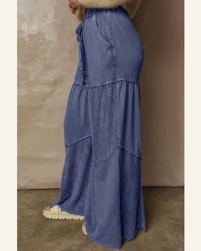Casual Pants Patchwork Trousers, view 2