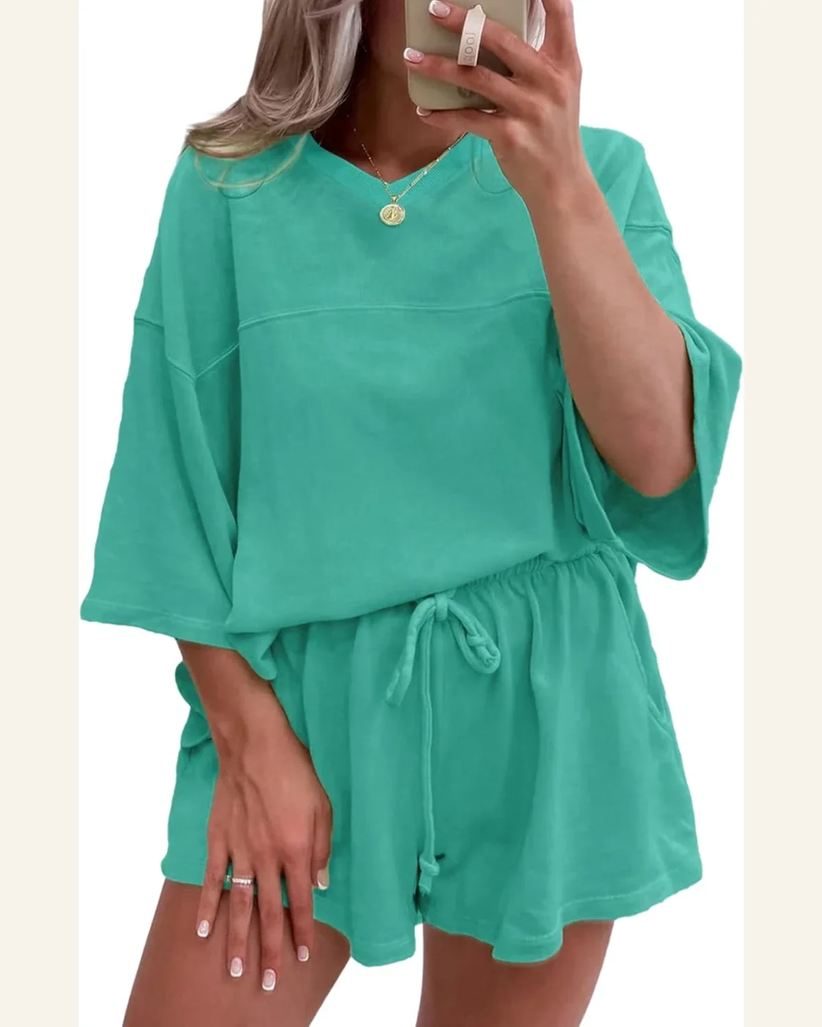 2 Piece Lounge Set Summer Travel Outfit by SELINK